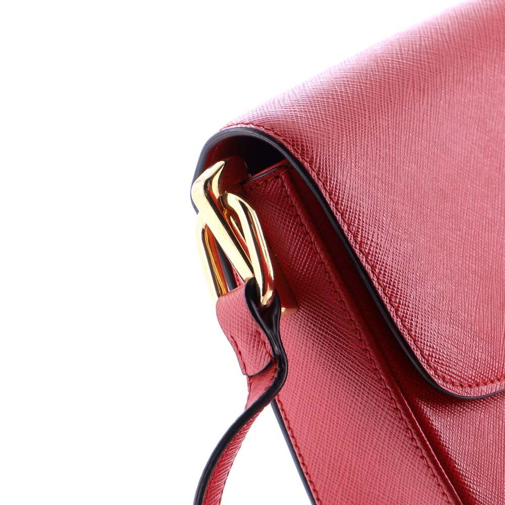 Prada Embleme Flap Bag Saffiano Leather #202261P18B - Picture 7 of 9